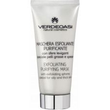 Очищаюча маска-скраб для жирної і проблемної шкіри Вердеоасі Exfoliating Purifying Mask with exfoliating spheres Verdeoasi