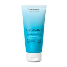 Кремовий гель для вмивання обличчя і тіла Дермедік Hydrain 3 Hialuro Gel Dermedic