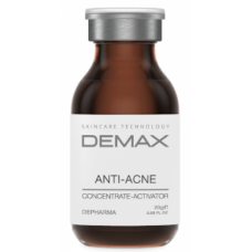 Аква детоксіцірующая сироватка для проблемної шкіри Демакс Concentrate Anti-Acne Demax