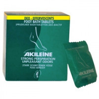 Освіжаючі шипучі таблетки для ванни для ніг Асепта Akileine Deo Effervescent Footbath Tablets Asepta