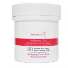 Антивікова крем-маска ДАК з гіалуроновою кислотою БьютіМед Hyaluronic acid Dermo active cream mask Anti-Ageing cream mask BeautyMed