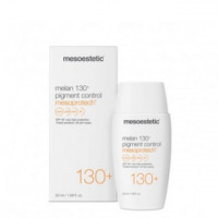 Тональний сонцезахисний крем пігмент контроль Мезоестетік Melan 130+ pigment control 50 spf Mesoestetic