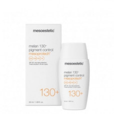 Тональний сонцезахисний крем пігмент контроль Мезоестетік Melan 130+ pigment control 50 spf Mesoestetic