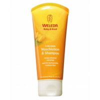 Шампунь-гель для тіла і волосся Веледа Calendula Waschlotion & Shampoo Weleda