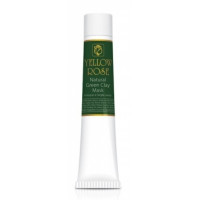 Натуральна маска із зеленої глини Йелоу Роуз Natural green clay mask Yellow Rose