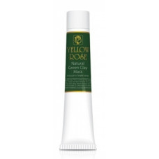 Натуральна маска із зеленої глини Йелоу Роуз Natural green clay mask Yellow Rose