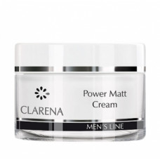 Легкий зволожуючий чоловічий крем Клара Power Matt Cream Clarena