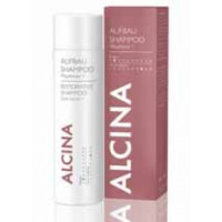 Відновлює шампунь для пошкодженого волосся Альцина Aufbau Shampoo Pflegefaktor 1 Alcina