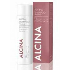 Відновлює шампунь для пошкодженого волосся Альцина Aufbau Shampoo Pflegefaktor 1 Alcina