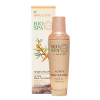 Очищає молочко для обличчя та очей Сі Оф Спа Active Milk Cleanser Bio Spa Sea Of Spa