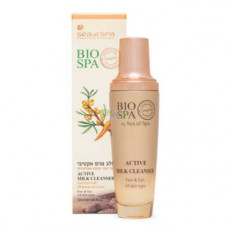Очищає молочко для обличчя та очей Сі Оф Спа Active Milk Cleanser Bio Spa Sea Of Spa