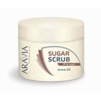 Скраб цукровий з маслом мигдалю Аравія Профешнл Sugar scrub with almond oil Aravia Professional