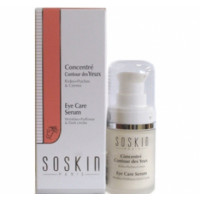 Сироватка для догляду за областю очей «Екстра-догляд» Соскін Eye care serum wrinkles + puffiness + dark circle SoSkin