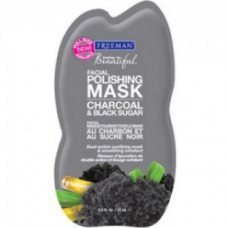 Маска для обличчя Вугілля Чорний цукор Фріман Feeling Beautiful Facial Polishing Mask Charcoal Black Sugar Freeman