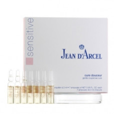 Концентрат для чутливої і куперозной шкіри Жан д'Арсель Care for Sensitive and Couperose skin Cure douceur Jean d'Arcel
