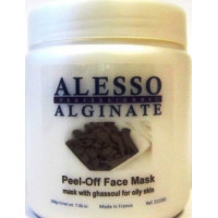 Альгінатна маска з глиною Гассул для жирної шкіри Алессо Peel Off Mask Ghassoul Alesso