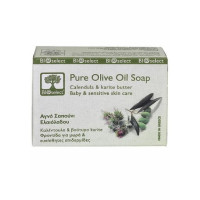 Натуральне мило з календулою БіоСелект Soap organic for baby & sensitive skin care BIOSelect