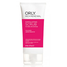 Відлущуючий скраб з екстрактом папайї і червоного грейпфрута Орлі Rich Renewal Scrub PUCKER Orly