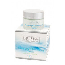 Зволожуючий і живильний крем з авокадо і алое вера Доктор Сі Moisturizing and nourishing cream with avocado and aloe vera Dr. Sea