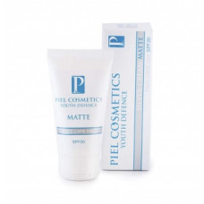 Зволожуючий денний крем з матуючим ефектом Пьель косметикс Youth Defence Silver Cream MATTE Piel cosmetics