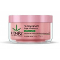 Цукровий скраб для тіла з гранатом Хемпз Pomegranate herbal sugar body scrub Hempz
