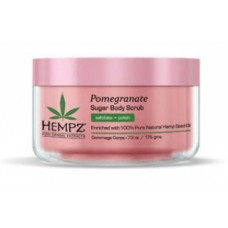 Цукровий скраб для тіла з гранатом Хемпз Pomegranate herbal sugar body scrub Hempz