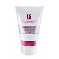 Гель для вмивання для проблемної шкіри Пьель косметикс Pure Salvation PURIFYING GEL CEANSER 4in1 Piel cosmetics