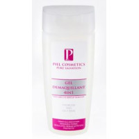 Гель для зняття макіяжу для проблемної шкіри Пьель косметикс Pure Salvation GEL DEMAQUILLANT 4in1 Face and Eye Makeup Remover Piel cosmetics