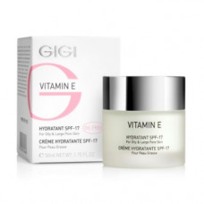 Зволожувач для жирної і нормальної шкіри Джи Джи Vitamin E Moisturizer for oil skin SPF 20 Gigi