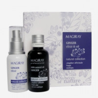 Натуральний масляний і водний екстракт кореня імбиру Меджірей GINGER elixir & oil Magiray
