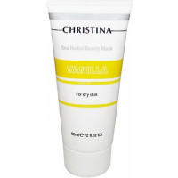 Ванільна маска краси для сухої шкіри Христина Sea Herbal Beauty Mask Vanilla Christina