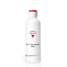 Мицеллярная вода для зняття макіяжу з очей Аркана Eye + Face Micellar Water Arkana
