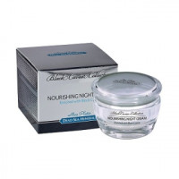 Нічний живильний крем, збагачений чорною ікрою Мон Платін Black Caviar Nourishing Night Cream Mon Platin
