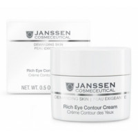 Поживний крем для шкіри навколо очей Янссен Rich Eye Contour Cream Janssen