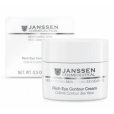 Поживний крем для шкіри навколо очей Янссен Rich Eye Contour Cream Janssen