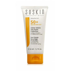 Сонцезахисний крем SPF 50 Соскін Sun cream very high protection SoSkin