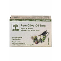 Натуральне мило з миром і медом БіоСелект Soap organic for antiage care for face & body BIOSelect