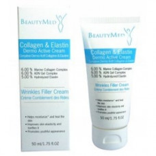 ДАК Крем-заповнювач зморшок з колагеном і еластином БьютіМед Collagen and Elastin Dermo active cream Wrinkles filler cream BeautyMed