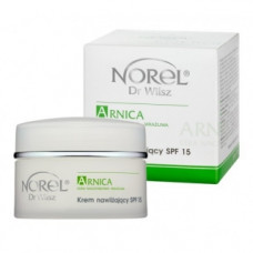Зволожуючий крем з SPF 15 для чутливої і шкіри з куперозом Норель Arnica - Moisturizing cream SPF 15 Norel