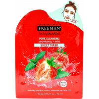 Тканинна маска очищає пори Полуниця і М'ята Фріман Pore Cleansing Sheet Mask Freeman