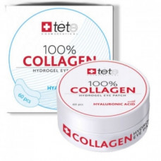 Гіалуронові патчі для очей з гіалуроновою кислотою Тете 100% Collagen Hydrogel Patch Tete