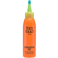 Розгладжує крем під стайлінгові прасування Тіджі Bed Head Straighten Out 98% Humidity-Defying Straightening Cream Tigi