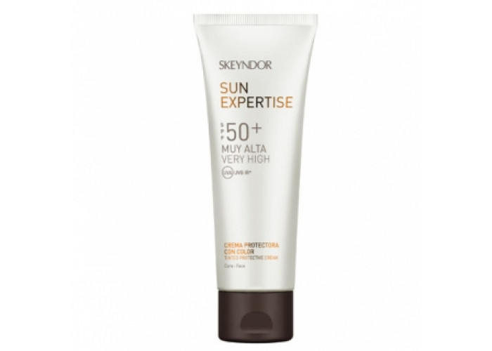 Тонуючий сонцезахисний крем SPF 50 Скейндор Sun Expertise Tinted Protective Cream SPF50 Skeyndor