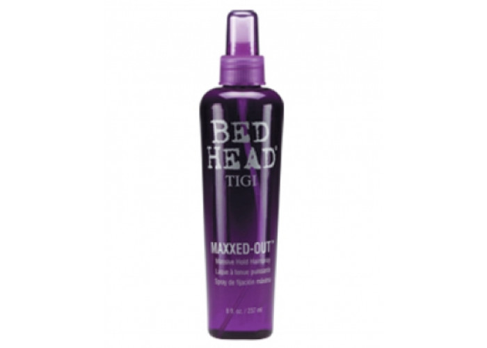 Лак для волосся сильної фіксації з блиском Тіджі Bed Head Maxxed Out Massive Hold Hairspray Tigi